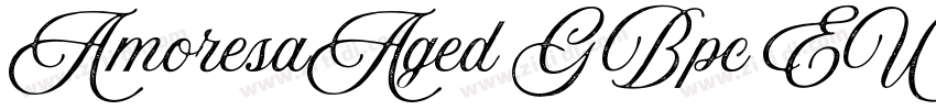 AmoresaAged GBpc EUC字体转换